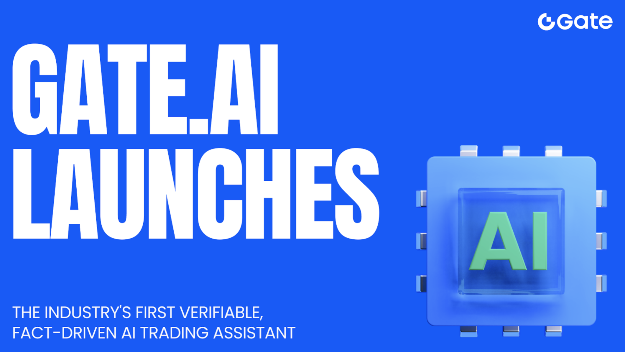 GateAI Launches: The Industry’s First Verifiable, Fact-Driven AI Trading Assistant