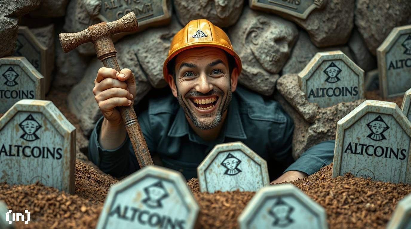 Trouver le bottom avec le hit-parade des altcoins qui ont perdu plus de 80 % depuis le 1ᵉʳ janvier