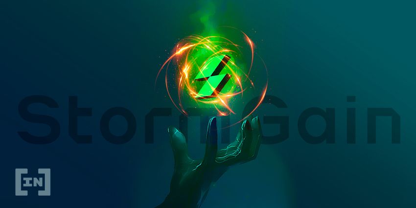 Logo sàn StormGain