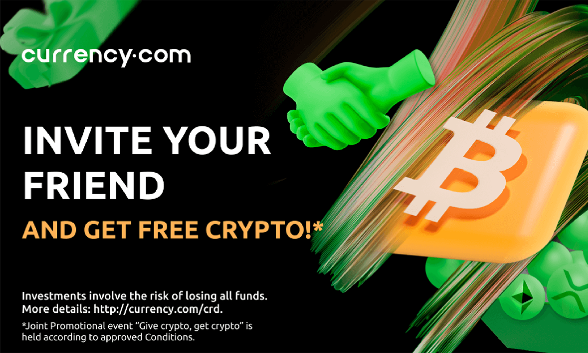 Currency.com Launches “Invite a Friend – Both Get a Bonus” Limited-Period Campaign