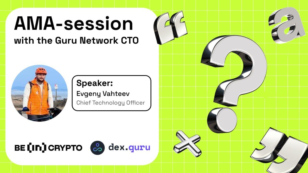 Guru Network X BeInCrypto AMA Session