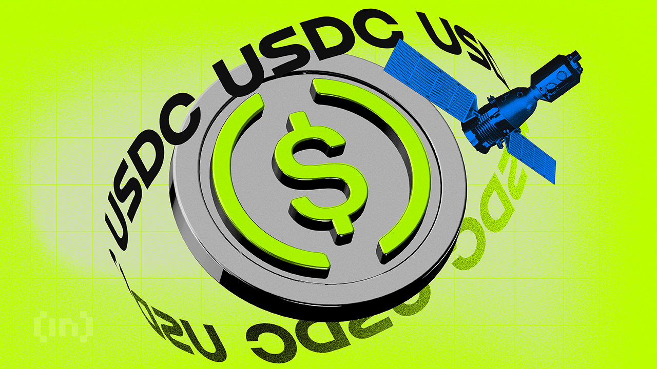 Circulação do USDC caiu US$ 100 milhões em uma semana