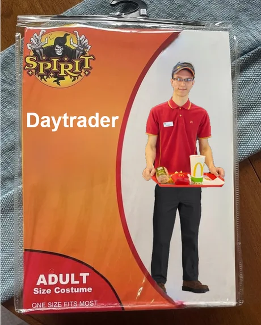 Kryptowalutowy Day Trader na Halloween