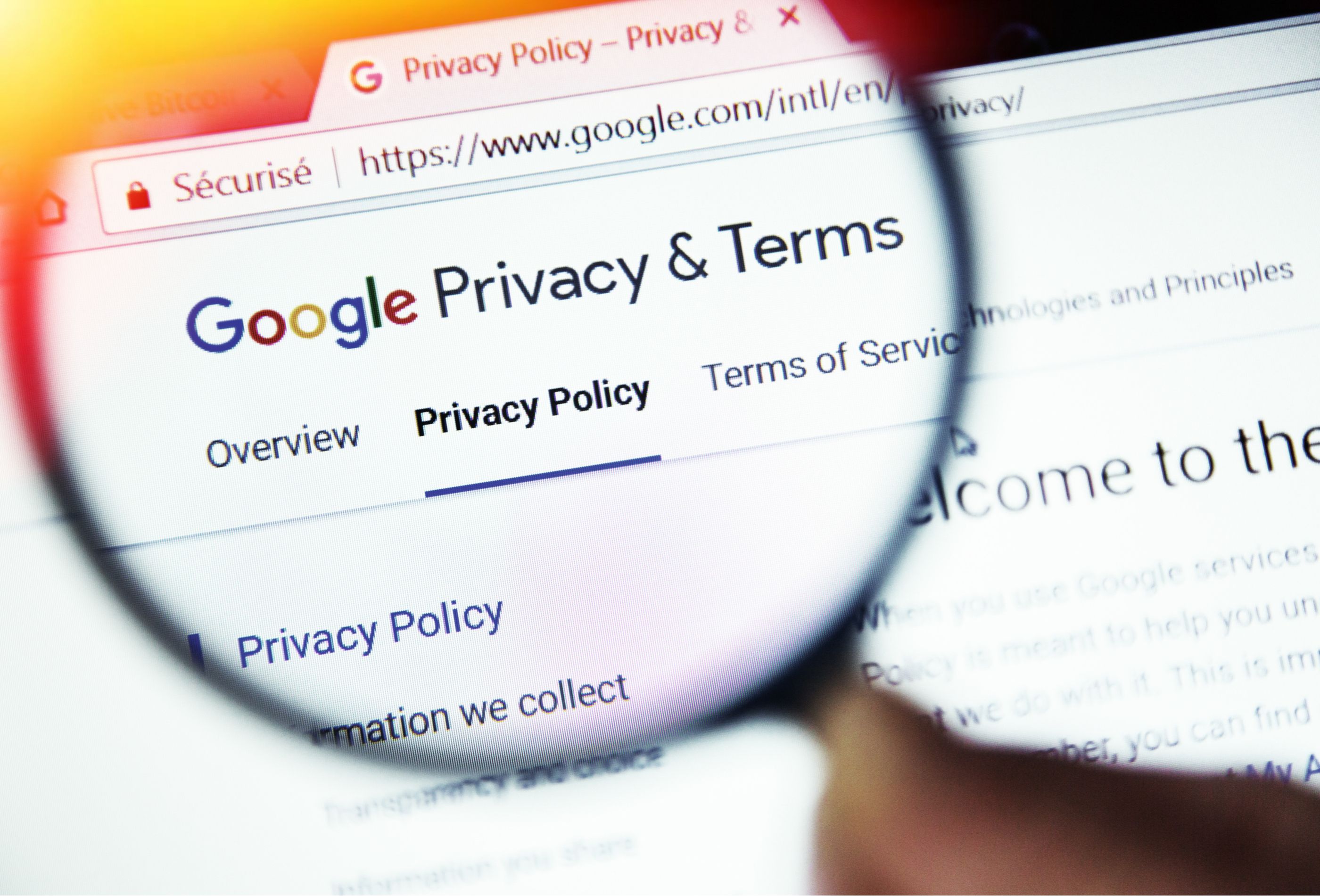 google privacy