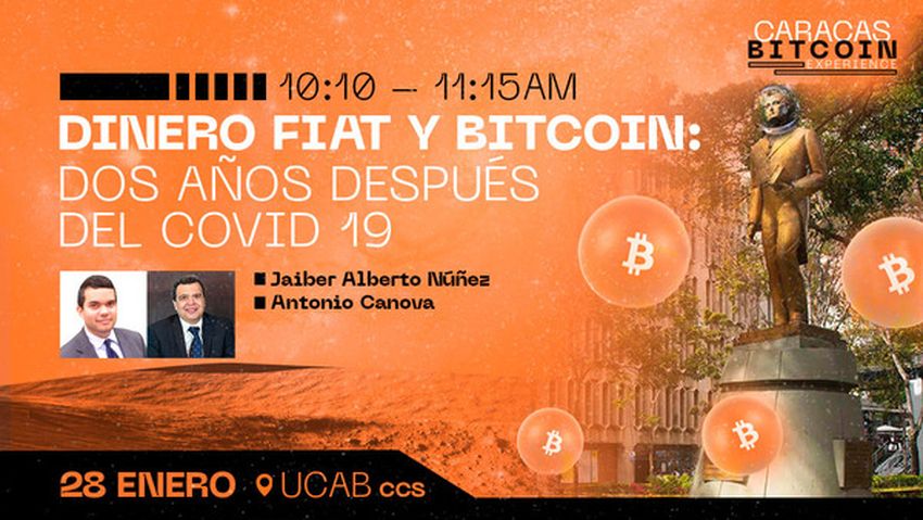 Los profesores Canova y Núñez disertarán en la #CaracasBitcoinExperience.