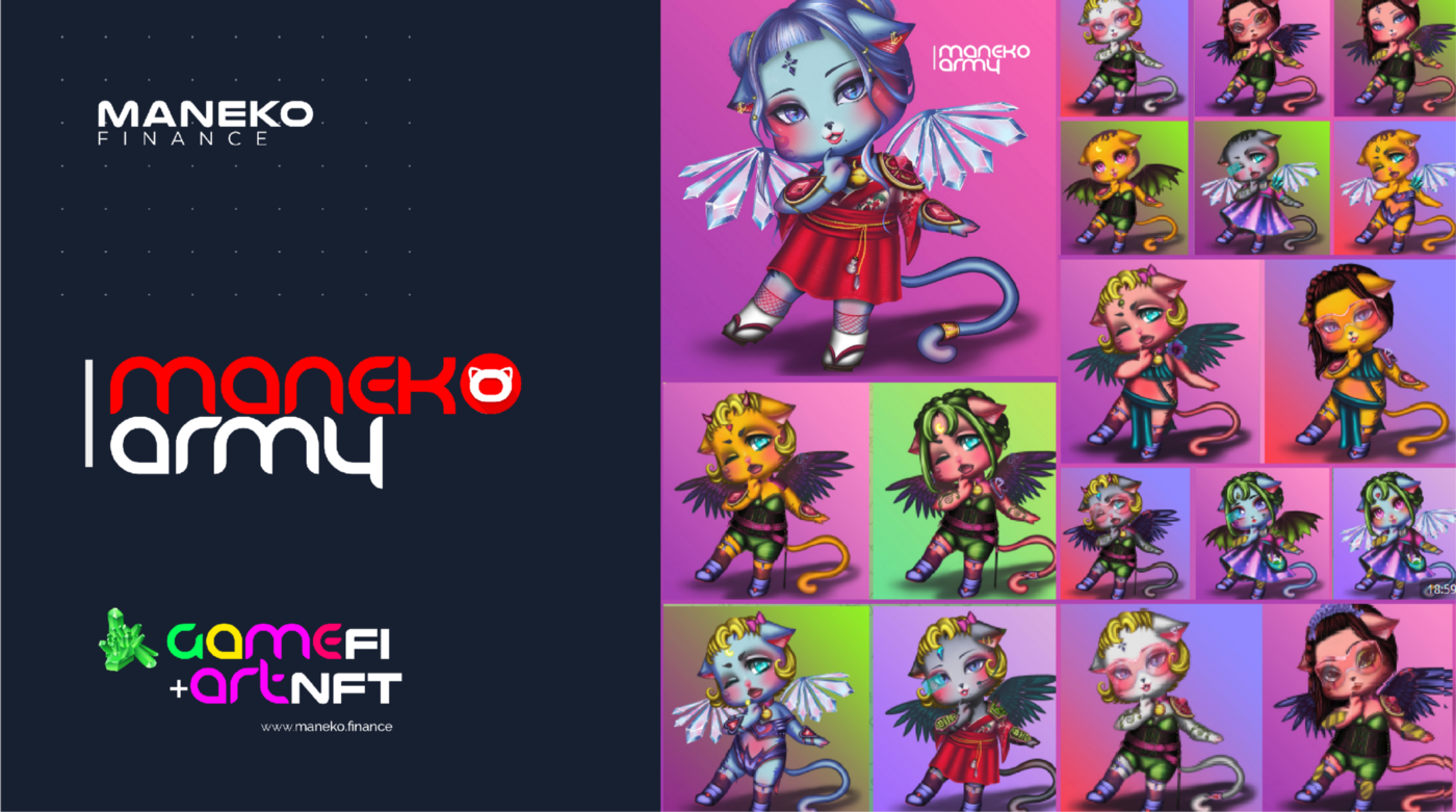 АртNFT вселенная MaNEKO Army