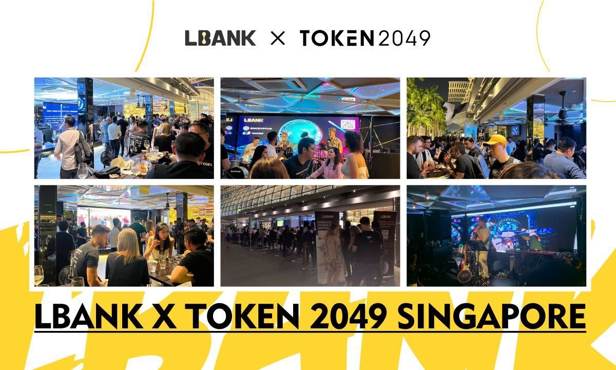 Top Crypto Exchange LBank at Token 2049: Successful Exhibition and Afterparty