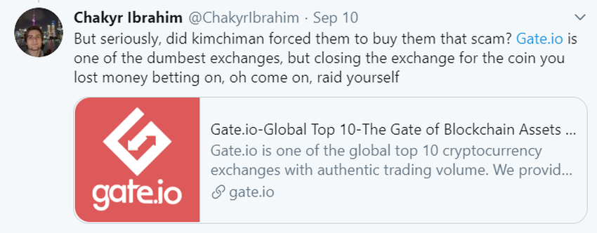 twitter reaction saying you werent forced to buy the scam