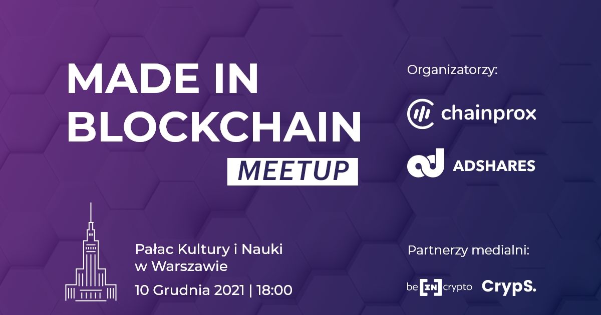 Made In Blockchain Meetup – już 10 grudnia