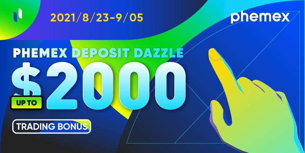 Phemex Offers up to $2,000 in BTC on Deposits