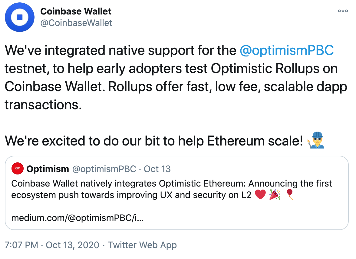 Tuit Coinbase Wallet