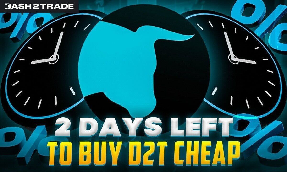 La meilleure prévente crypto du début d’année 2023, Dash 2 Trade, est bientôt terminée !