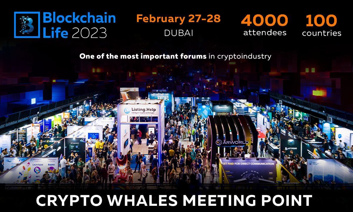 Blockchain Life 2023 to Be Held in Dubai This February