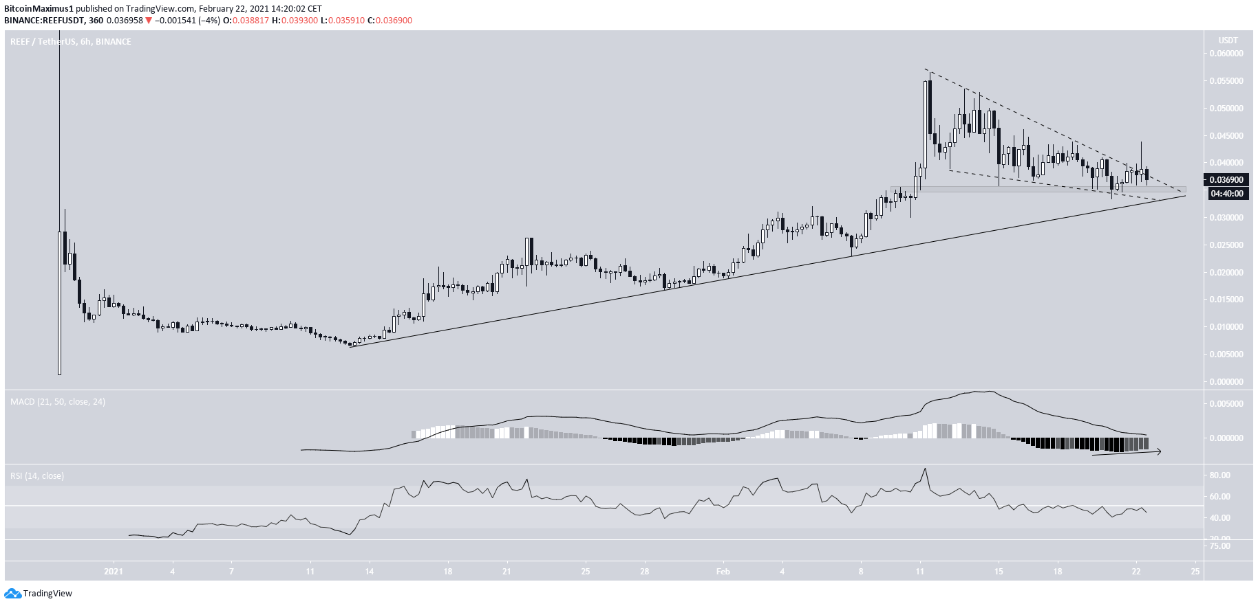 REEF Descending Wedge