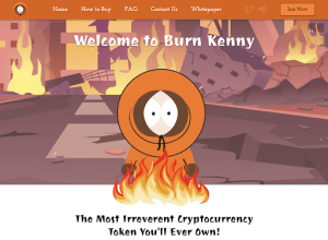 South Park ataca novamente, com Burn Kenny Coin ($KENNY)