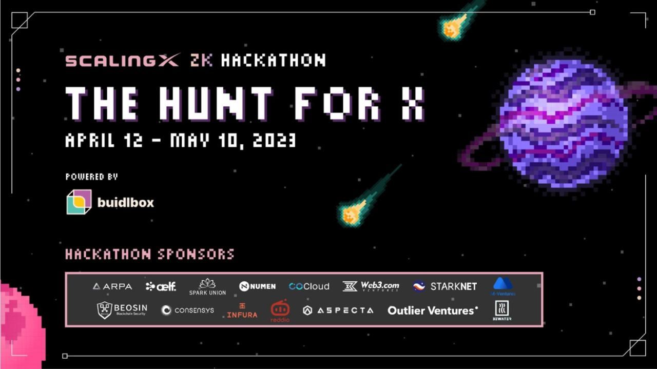 ScalingX and Buidlbox Launch “The Hunt for X” Zero-Knowledge Proof Hackathon