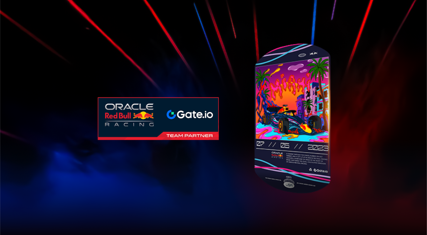 Gate.io Partners with Oracle Red Bull Racing to Launch Co-Branded Digital Collectibles Redefining Fan Experience