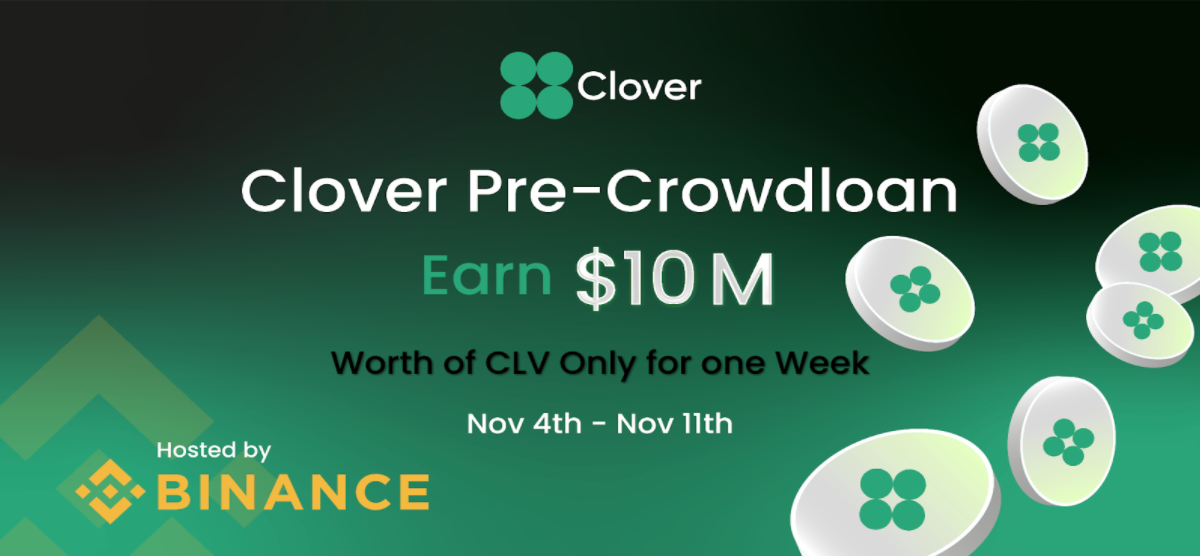 Clover Thrills Binance Users With $10M Worth of CLV Giveaways
