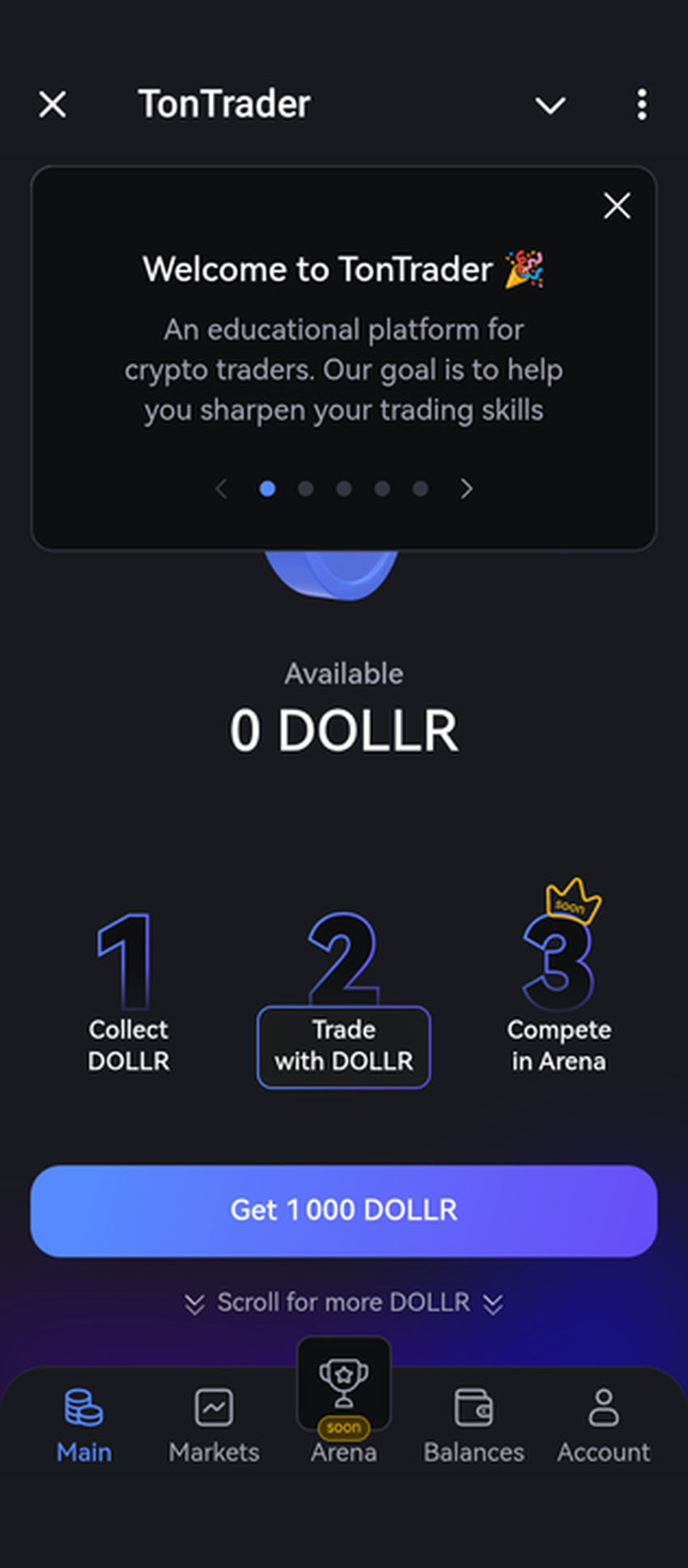 Использование TonTrader