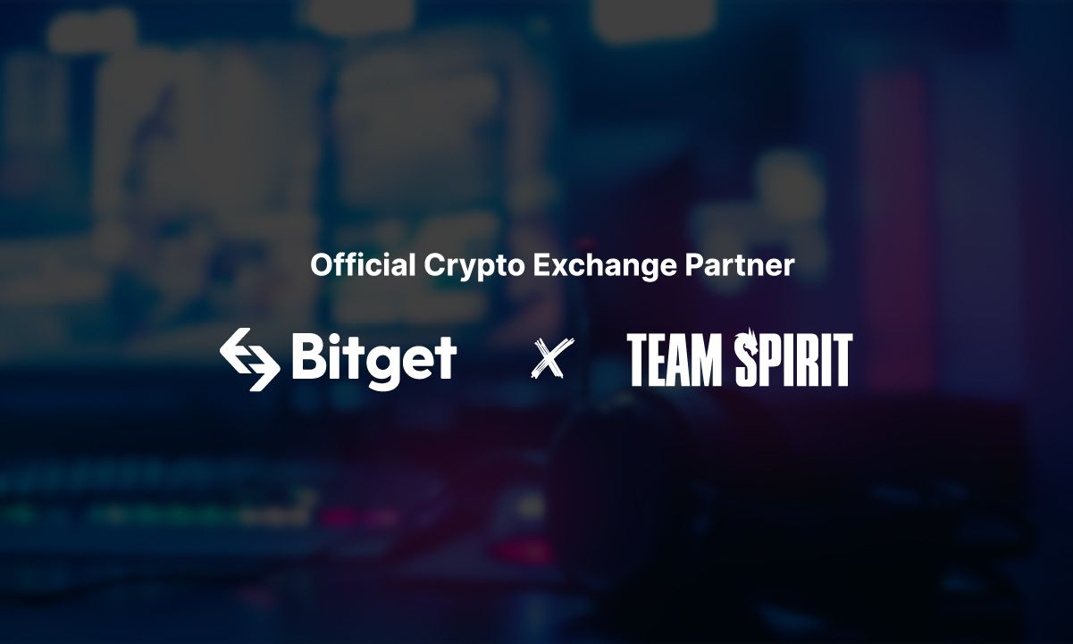 Bitget объявил о спонсорской сделке с Team Spirit