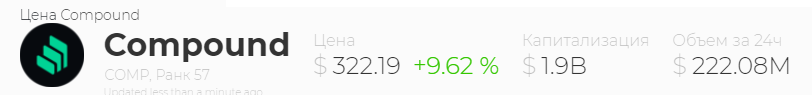 Цена COMP