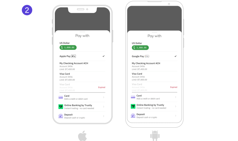 Покупка криптовалюты на Kraken