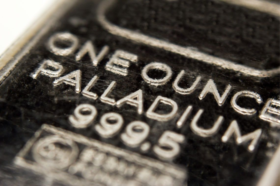 palladium one ounce bar