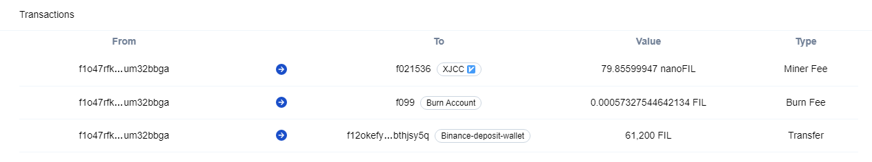 Filfox FIL двойной депозит Binance