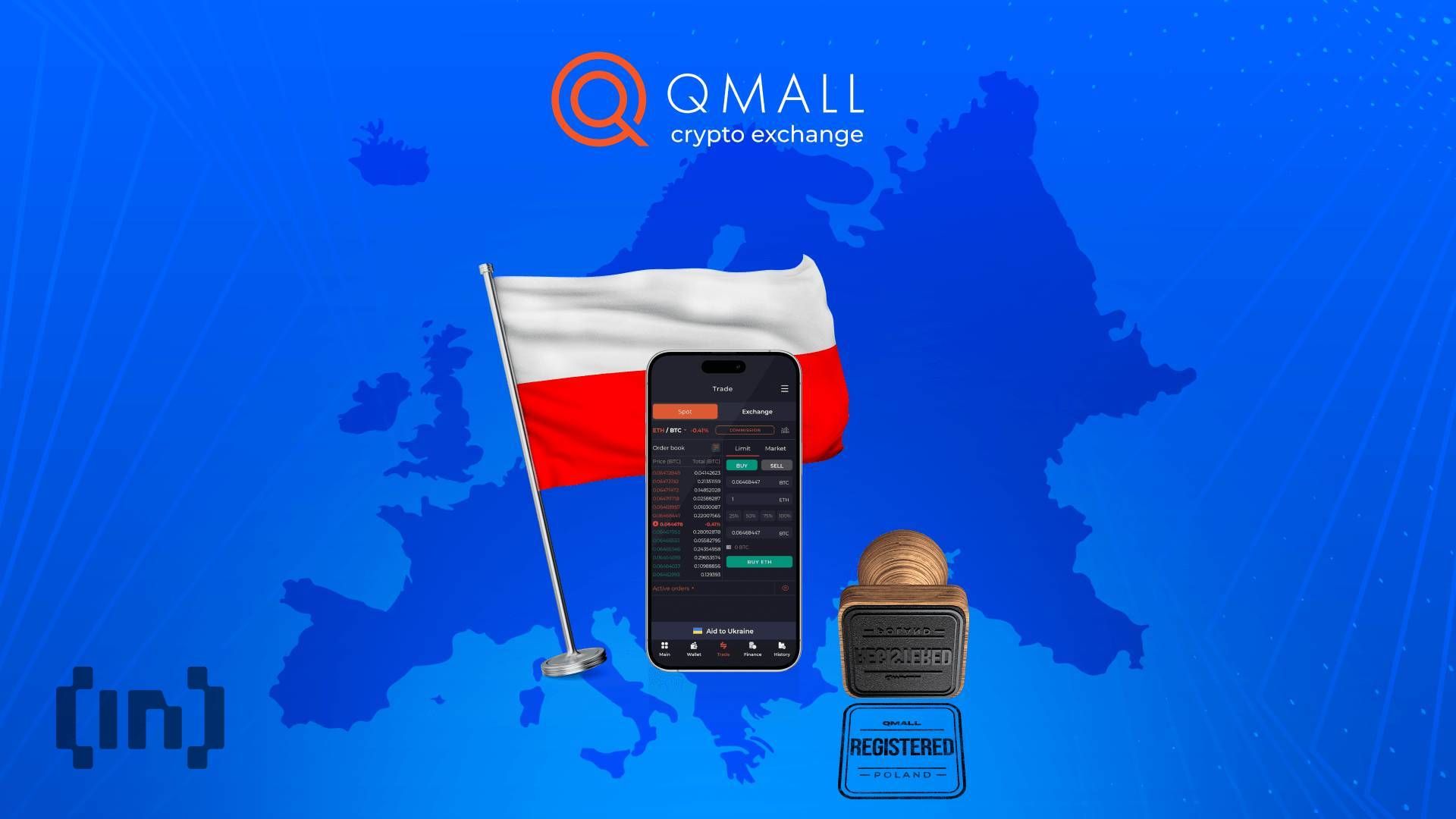 Giełda kryptowalut Qmall otrzymuje pozwolenie na działalność w Polsce