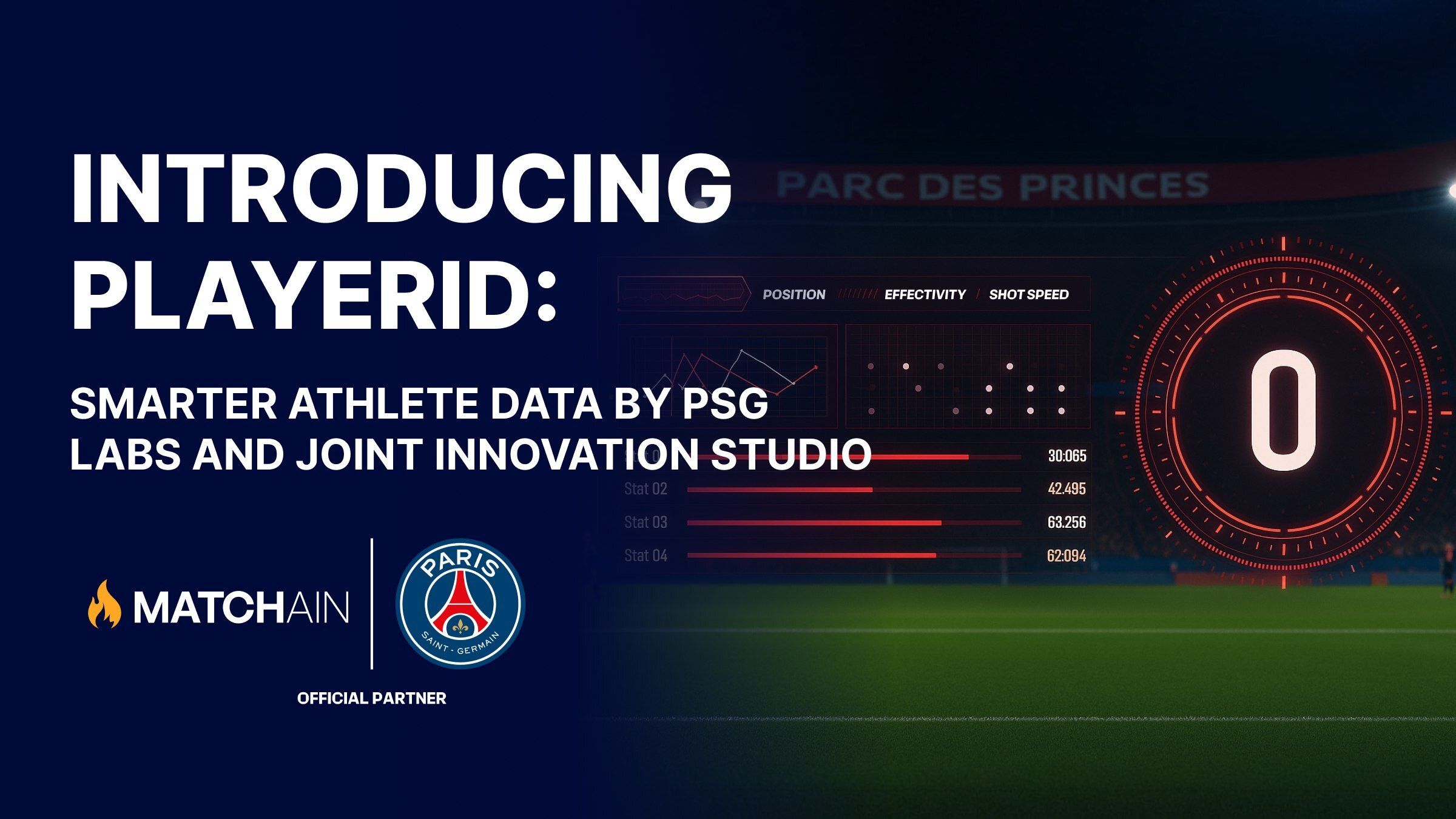 Paris Saint-Germain and Matchain Launch PlayerID: Smarter Athlete Data Through PSG Labs and Joint Innovation Studio