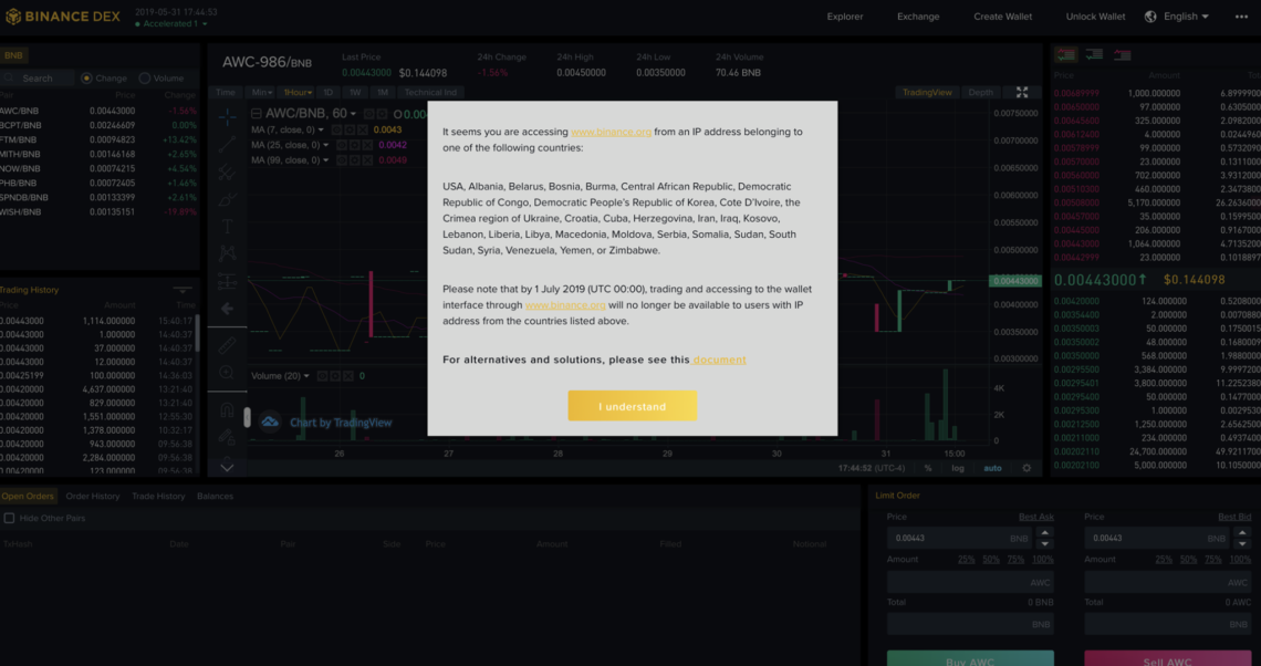Binance DEX