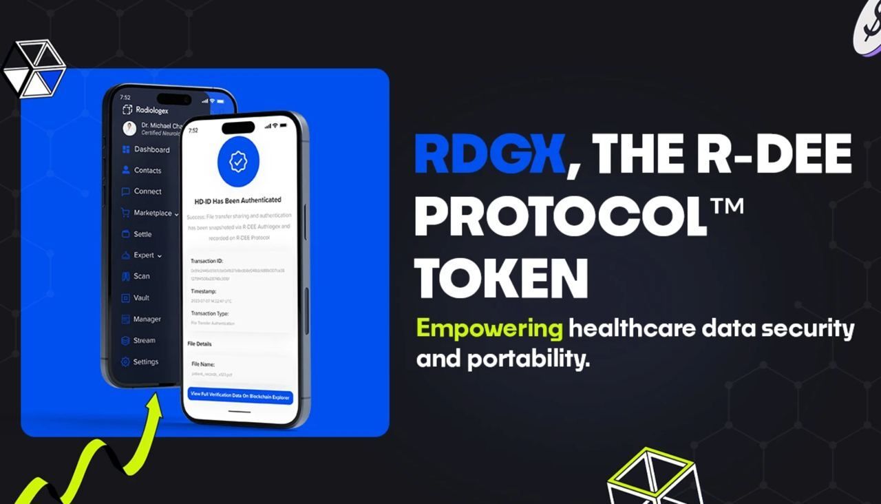 Radiologex Unveils R-DEE Protocol Network and Announces Limited RDGX Token Presale