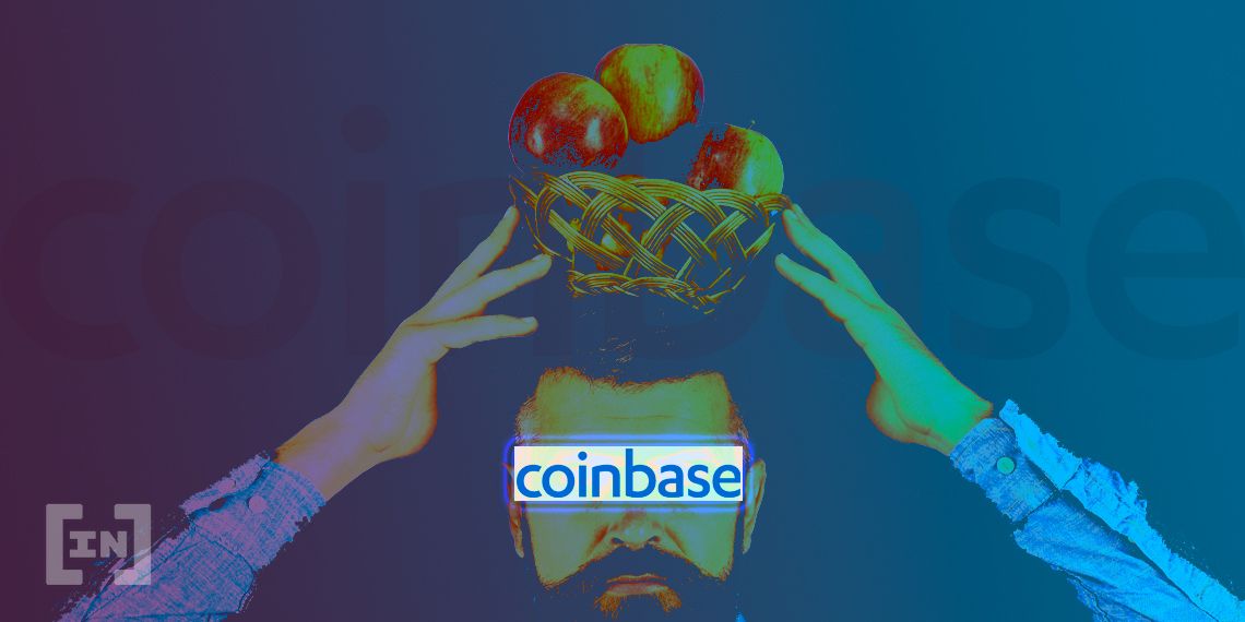 Coinbase Libera Recompensa em Criptomoedas no Aplicativo