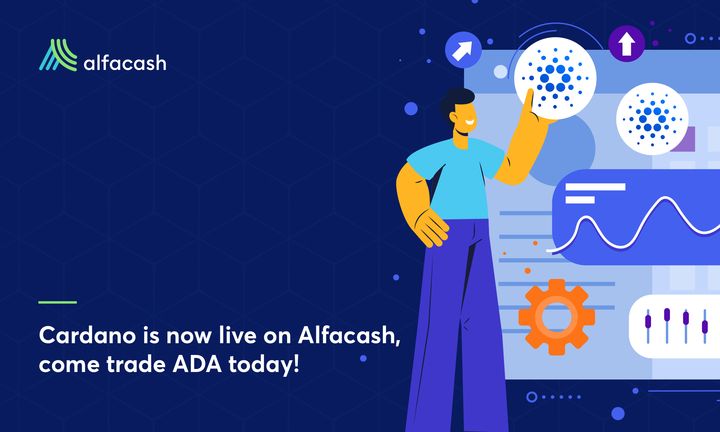 Cardano (ADA) is Now Available for Trading on Alfacash!
