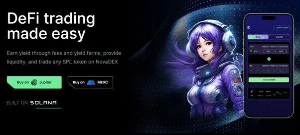 NovaDEX To Capitalize on Solana’s Massive Network Growth