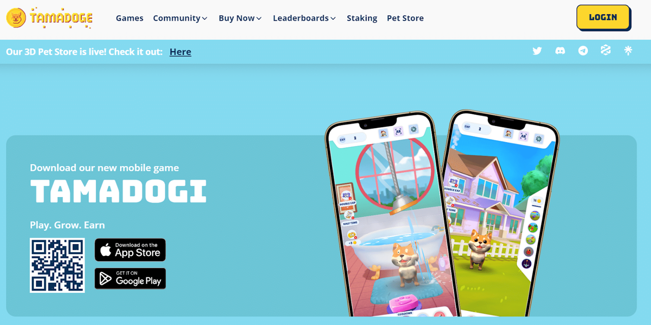 P2E 생태계 선구자 ‘타마도지(TAMA)’, 타마도기 앱 공개 및 신규 ‘NFT 브리딩’ 기능 출시