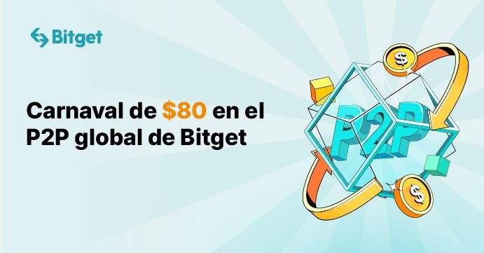 Gana hasta $80 comprando criptomonedas en Bitget