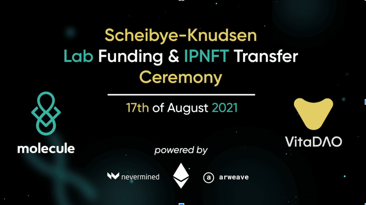 Molecule Partners VitaDAO, Nevermined for Biopharma Research