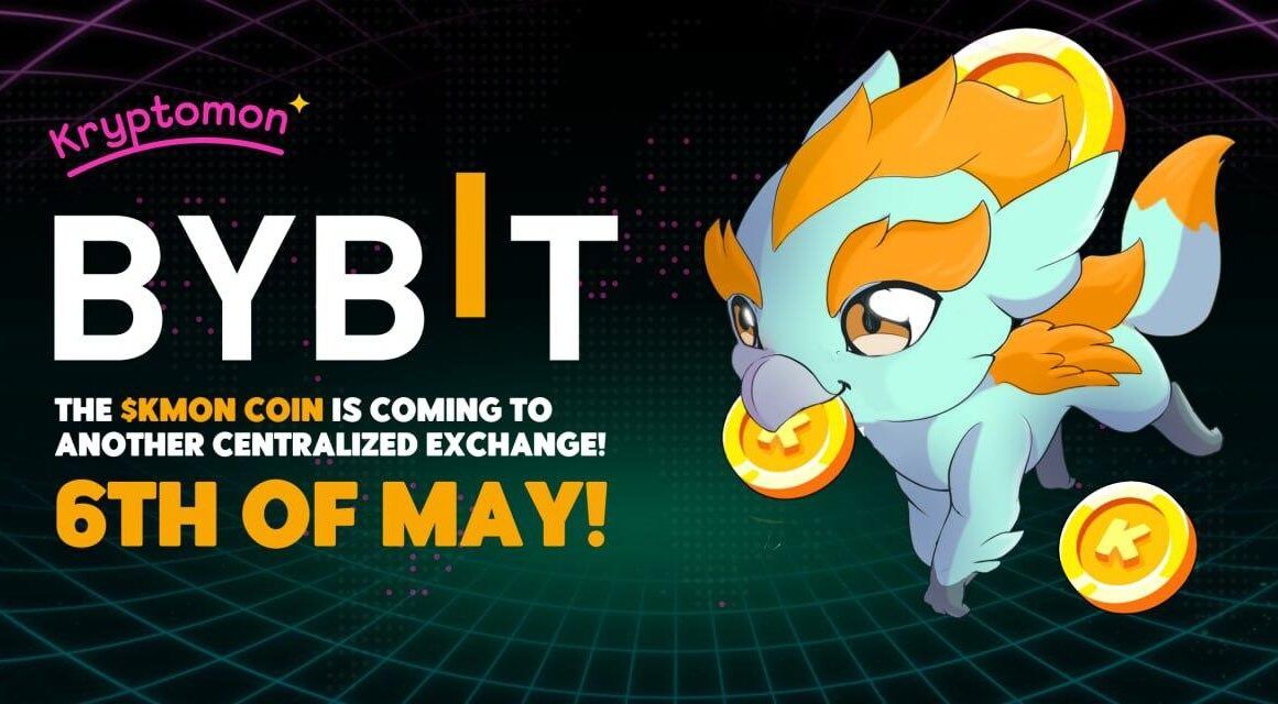 Kryptomon Lists KMON Token on Bybit Global Exchange on May 06, 2022