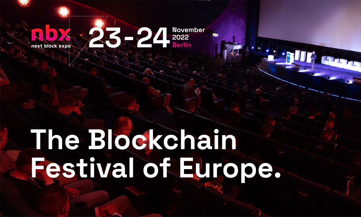 Next Block Expo 2022 to Kick Off on November 23