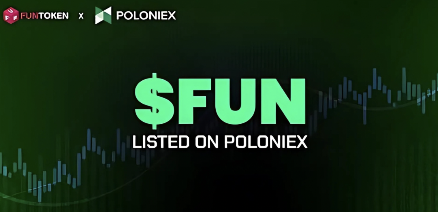 FUNToken Now Listed on Poloniex, Strengthening Global Reach and Utility