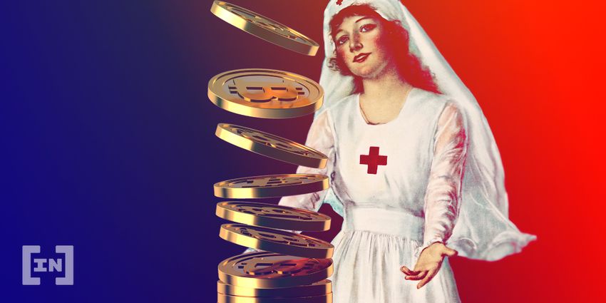 Red Cross Crypto Bitcoin