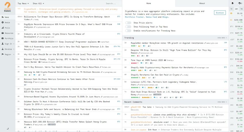 CryptoPanic