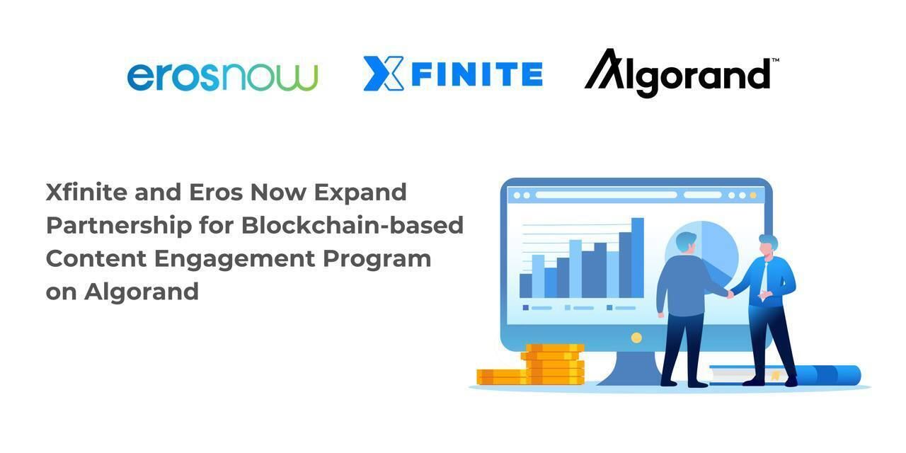 Xfinite, Eros Expand Partnership on Algorand