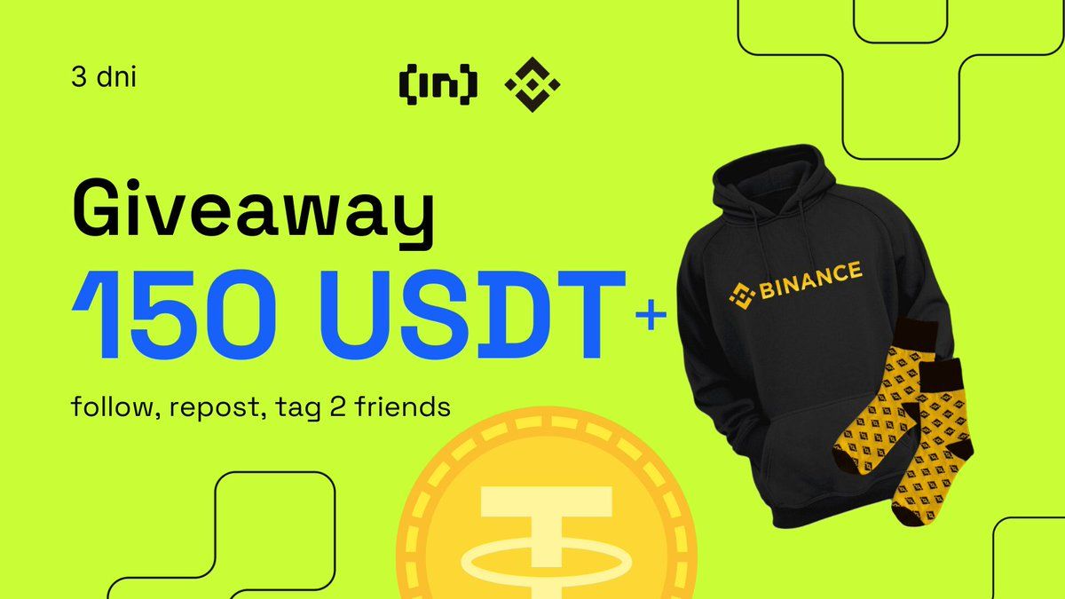 Zgarnij unikatową bluzę Binance i 150 USDT!