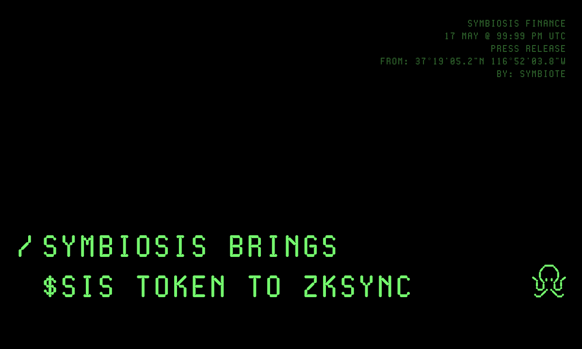 Symbiosis Brings $SIS Token To zkSync