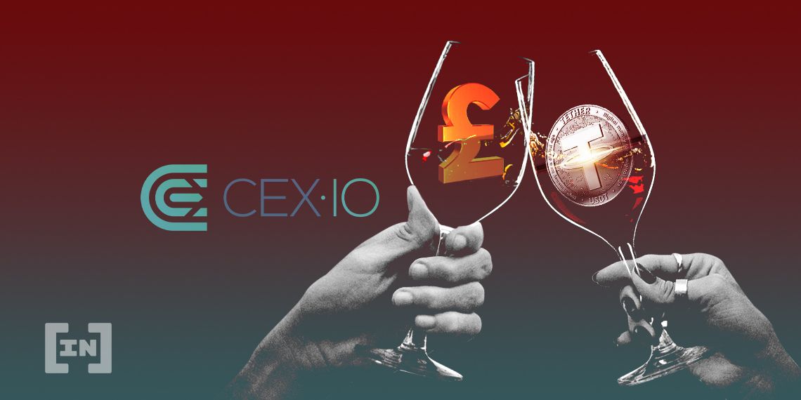 Cryptocurrency Exchange CEX.IO Adds New USDT/GBP Trading Pair