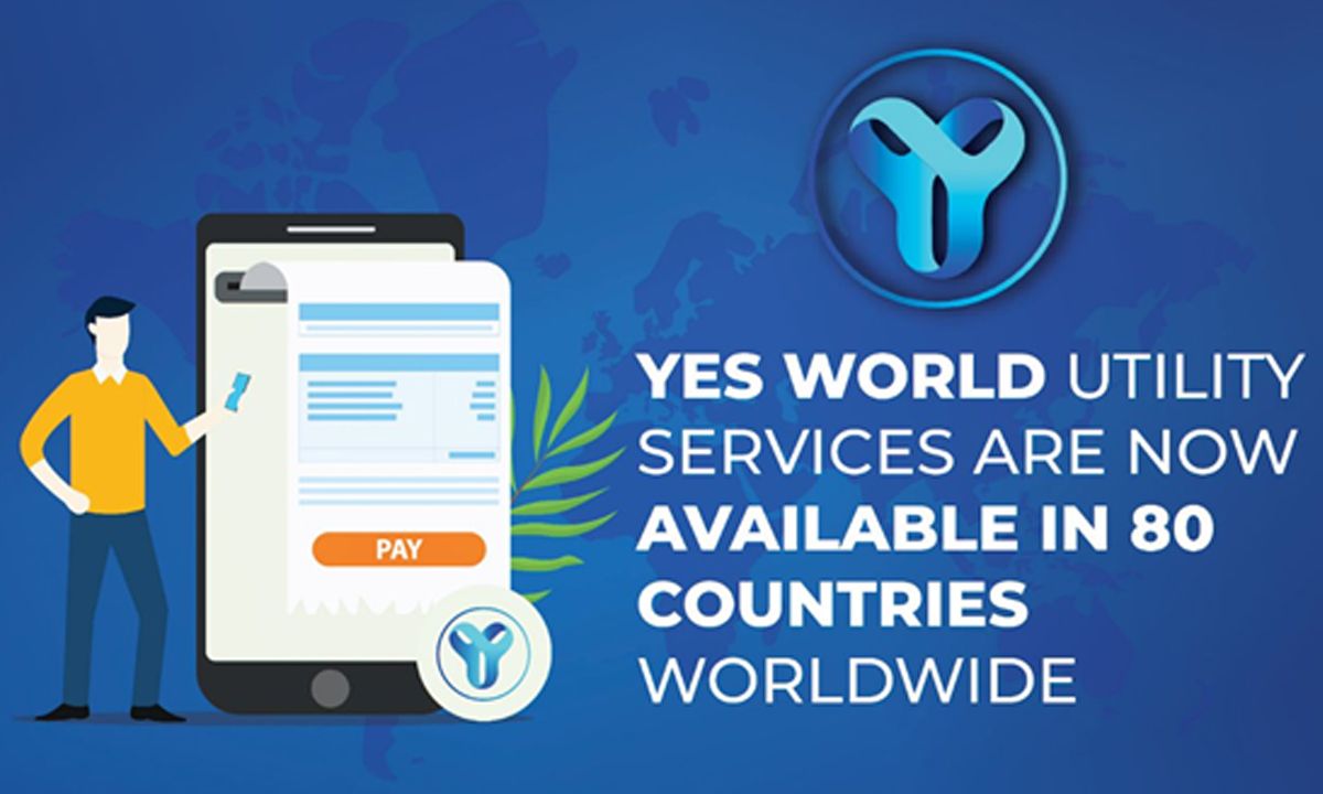 YES WORLD Token: Utility Services Are Now Available In 80 Countries