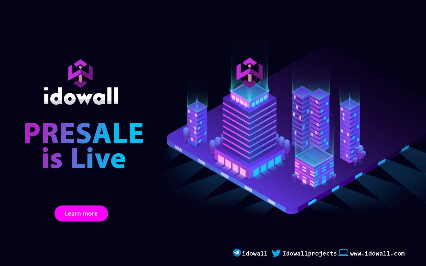 IdoWallet To Launch With 50% Tokens Sold Out