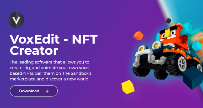 VoxEdit ซอฟต์แวร์ช่วยให้ Creator ในการสร้างกราฟฟิต 3D หรือ NFT ออกมาขาย